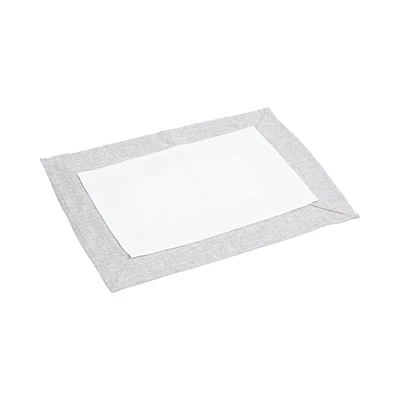 Gambar Informa Table Runner & Tatakan Piring Linen Set 5 pcs - Cokelat