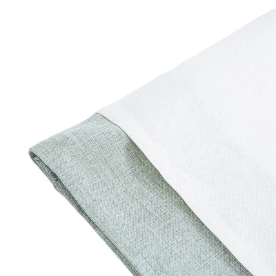 Gambar Informa Table Runner & Tatakan Piring Linen Set 5 pcs - Hijau Sage