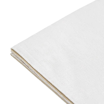Gambar Informa Table Runner Polyester Jacquard Yarn Dyed 33x160 cm - Krem Beige