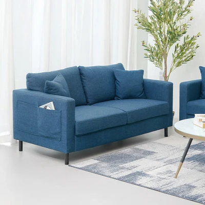 Gambar Nordia Anniston Sofa Fabric 2 Seater Dallas