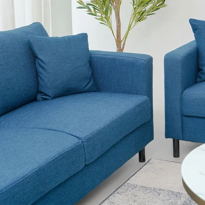 Gambar Nordia Anniston Sofa Fabric 2 Seater Dallas