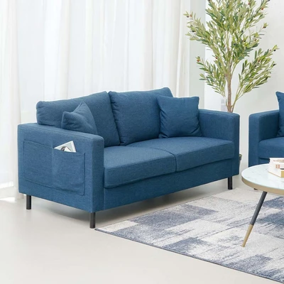 Gambar Nordia Anniston Set Sofa Fabric 2 & 3 Seater Dallas