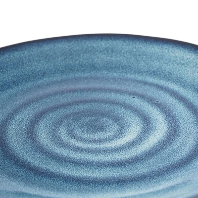 Gambar Appetite Mick Piring Salad Stoneware Glaze 21.5 cm Set 2 pcs - Biru