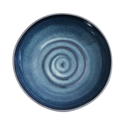 Gambar Appetite Mick Mangkuk Glaze 16 cm Set 2 pcs - Biru