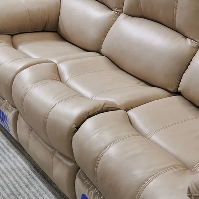 Gambar Cheers Maurice Set Sofa Recliner Kulit 2 & 3 Seater - Cokelat