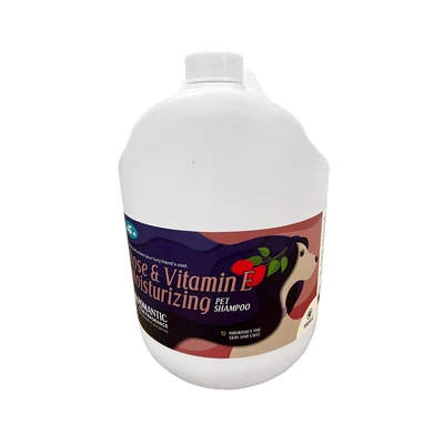 Gambar Pet Kingdom Sampo Hewan Peliharaan Moisturize Rose Vit E 3.8 Liter