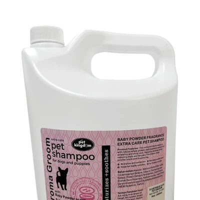 Gambar Pet Kingdom Sampo Anjing Baby Powder Fragrance 3.8 Liter