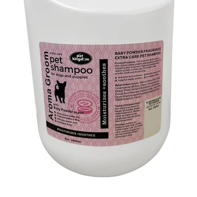 Gambar Pet Kingdom Sampo Anjing Baby Powder Fragrance 3.8 Liter