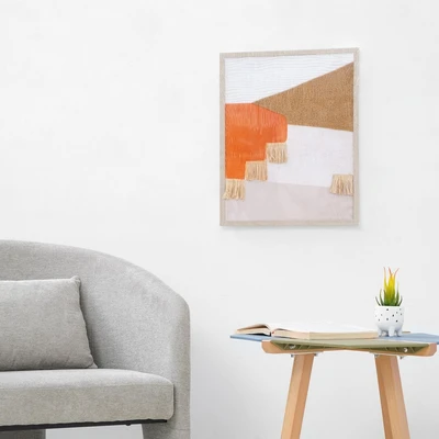 Gambar Informa Hiasan Dinding Kanvas Print 3D Abstract 40x50 cm V1 - Mix