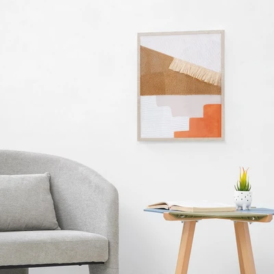Gambar Informa Hiasan Dinding Kanvas Print 3D Abstract 40x50 cm V2 - Mix