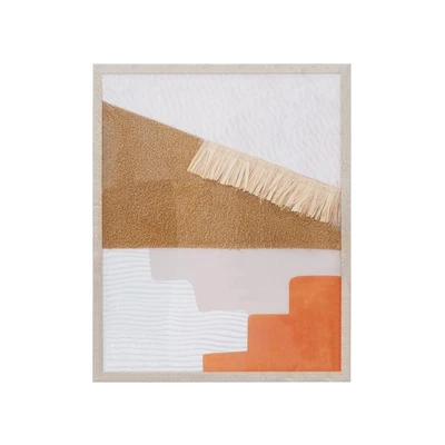 Gambar Informa Hiasan Dinding Kanvas Print 3D Abstract 40x50 cm V2 - Mix