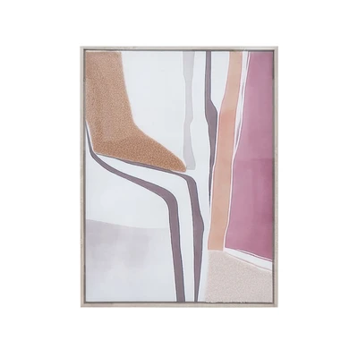 Gambar Informa Hiasan Dinding Kanvas Print 3D Abstract 45x60 cm V1 - Mix