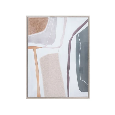 Gambar Informa Hiasan Dinding Kanvas Print 3D Abstract 45x60 cm V2 - Mix