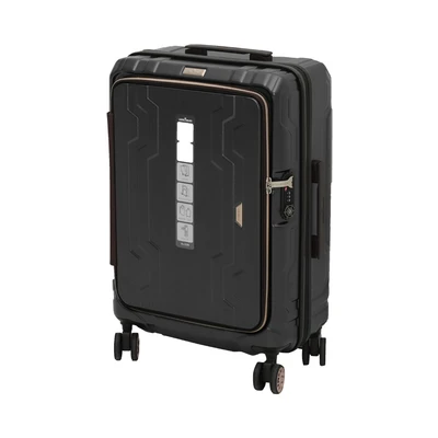 Gambar Legend Walker Whale Koper PC & ABS TSA Lock Expandable Front Open 24 Inch - Hitam