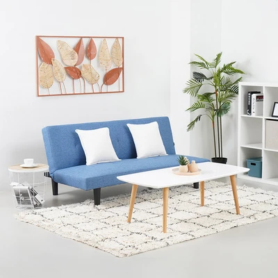 Gambar Informa Daphnie Oakland Sofa Bed Fabric - Biru