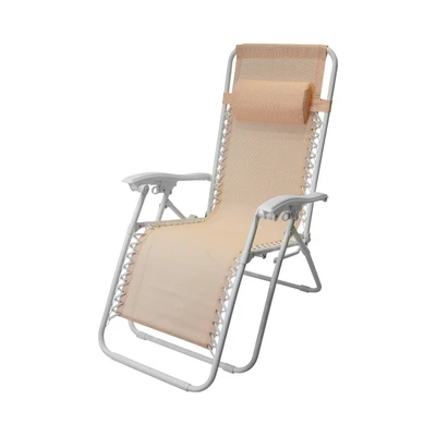 Gambar Soleil Kursi Recliner Lipat - Peach