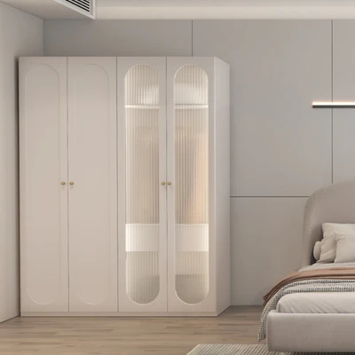 Gambar Informa Calla Lemari Pakaian 4 Pintu - Krem Beige