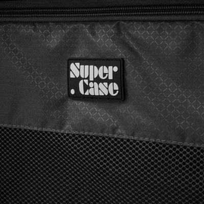 Gambar Supercase 24 Inci Flash On Koper Abs Tsa Lock - Hitam/hijau