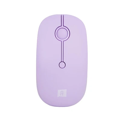 Gambar Ataru Mouse Wireless I330 - Ungu Dusty