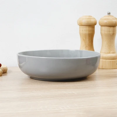 Gambar Appetite Mangkuk Porcelain Pallete Arvid 20 cm - Abu-Abu