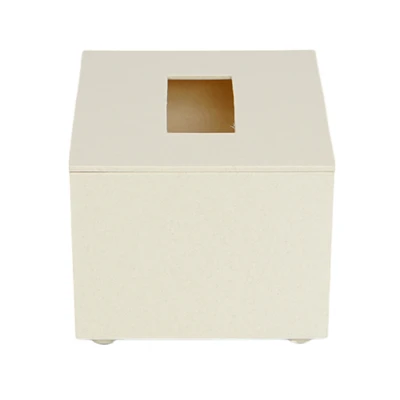 Gambar Dkw Kotak Tisu Plastik 34.3x43.7x43.4 cm - Krem Beige