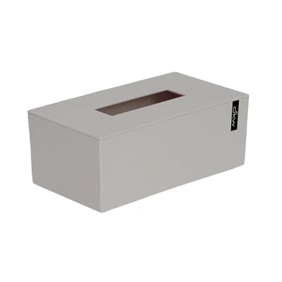 Gambar Dkw Kotak Tisu Plastik 34.3x43.7x53.4 cm - Krem Beige