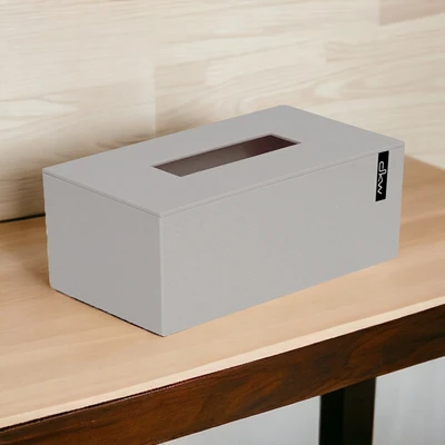 Gambar Dkw Kotak Tisu Plastik 34.3x43.7x53.4 cm - Krem Beige