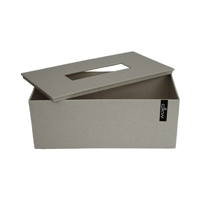 Gambar Dkw Kotak Tisu Plastik 34.3x43.7x53.4 cm - Krem Beige