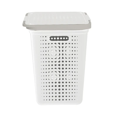Gambar Dkw Bubble Keranjang Laundry 13.3x24.3x10 cm - Putih