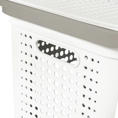 Gambar Dkw Bubble Keranjang Laundry 13.3x24.3x10 cm - Putih