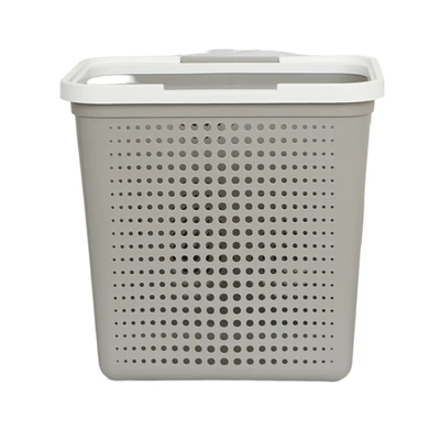 Gambar Dkw Bubble Keranjang Laundry 34.3x43.7x53.4 cm - Abu-Abu