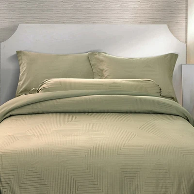 Gambar Informa 200x200 cm Set 6 Pcs Seprai Super King Satin Jacquard Alison