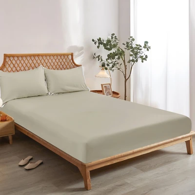 Gambar Informa 120x200 cm Set 3 Pcsseprai Double Bamboo - Abu-Abu Sage