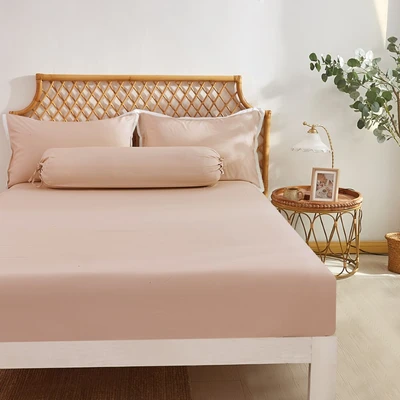 Gambar Informa 180x200 cm Set 5 Pcs Seprai King Bamboo - Peach