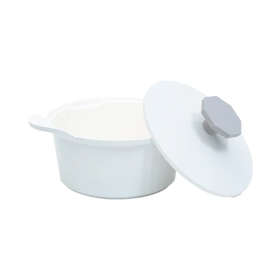 Gambar Cheftopf Labella Ih Panci Casserole 20 cm - Abu-Abu