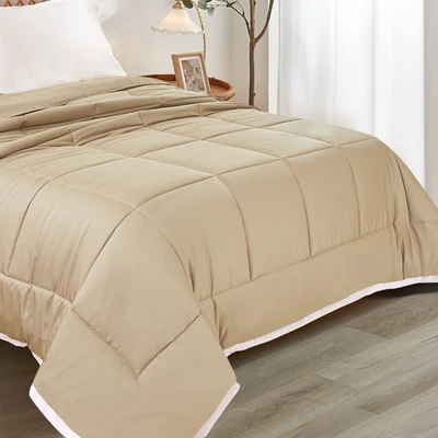 Gambar Informa 210x160 cm Bed Cover Bamboo - Cokelat