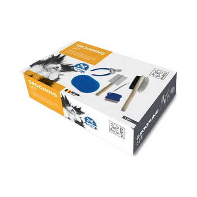 Gambar M-Pets Set Alat Grooming Hewan Peliharaan - Biru