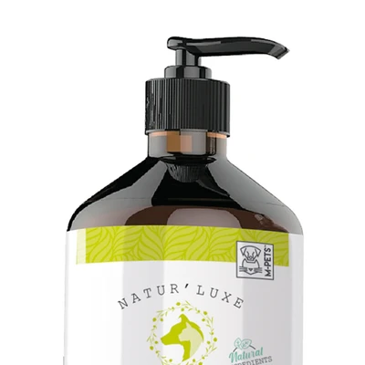 Gambar M-Pets Naturluxe Sampo Hewan Peliharaan Lemongrass & Argan Oil
