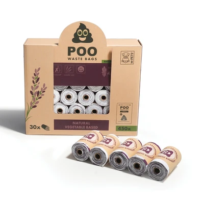 Gambar M-Pets Kantong Kotoran Anjing Roll Lavender Scented