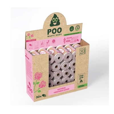 Gambar M-Pets Kantong Kotoran Anjing Roll Rose Scented