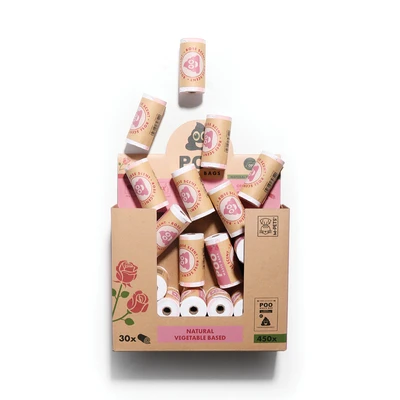 Gambar M-Pets Kantong Kotoran Anjing Roll Rose Scented