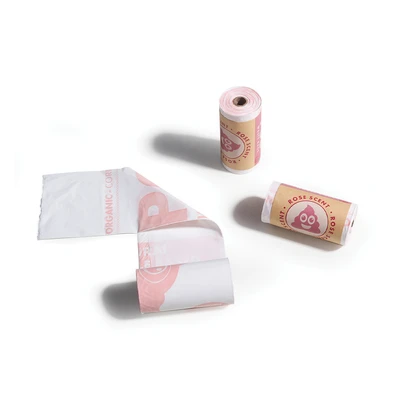 Gambar M-Pets Kantong Kotoran Anjing Roll Rose Scented