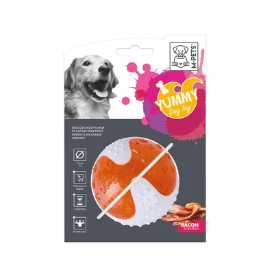 Gambar M-Pets Mainan Anjing Yummy Bacon Scent