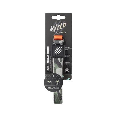 Gambar M-Pets 31-40 cm Kalung Anjing Wild Jungle Medium 20Mm