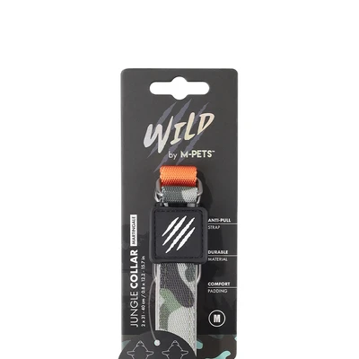 Gambar M-Pets 31-40 cm Kalung Anjing Wild Jungle Medium 20Mm