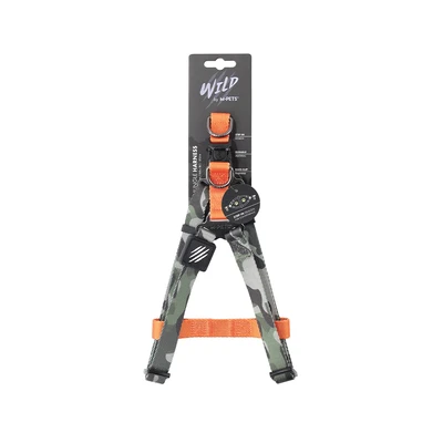 Gambar M-Pets Ukuran M Harness Anjing Wild Jungle