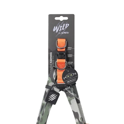 Gambar M-Pets Ukuran M Harness Anjing Wild Jungle