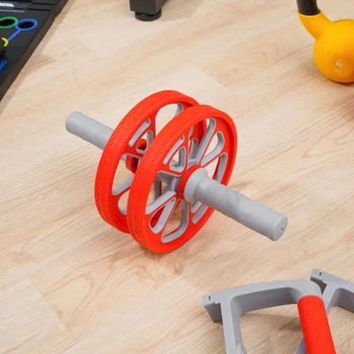 Gambar Kinetic Set Abs Wheel Roller 3 In 1 - Merah