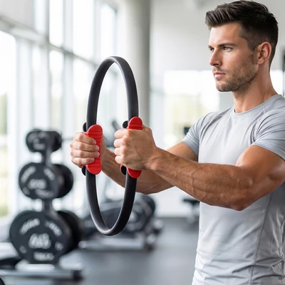 Gambar Kinetic Yoga Ring Exerciser - Merah