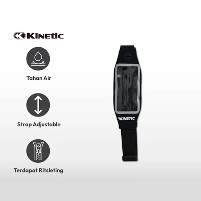 Gambar Kinetic Sport Waist Phone Holder - Hitam